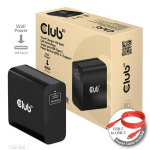 CLUB3D CLUB 3D TRAVEL CHARGER 140 WATT GaN TECHNOLOGY SINGLE PORT USB TYPE-C POWER DELIVERY(PD) 3.1 SUPPORT